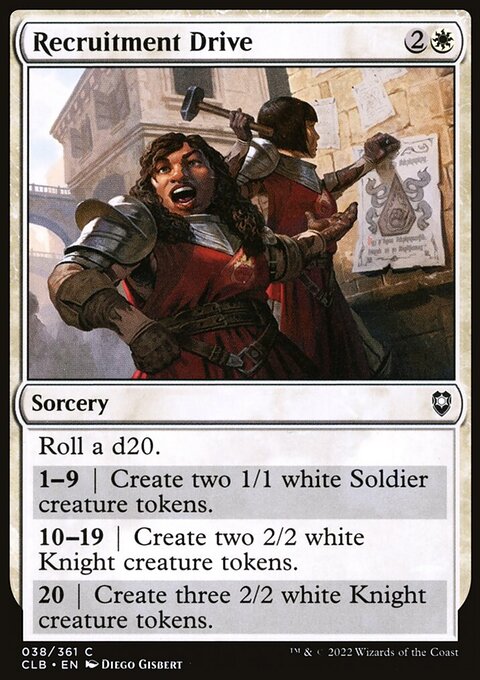 Recruitment Drive [Commander Legends: Battle for Baldur's Gate]