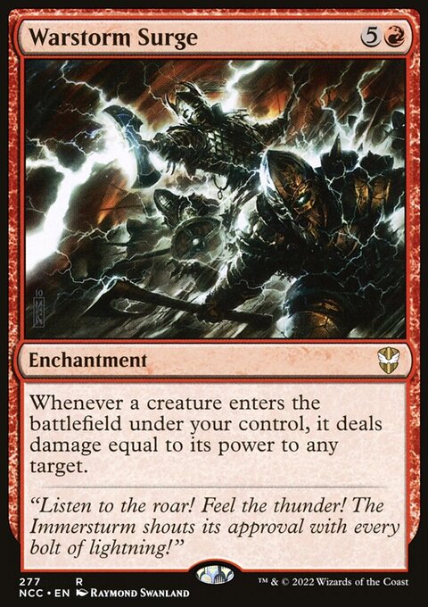Warstorm Surge [Streets of New Capenna Commander]