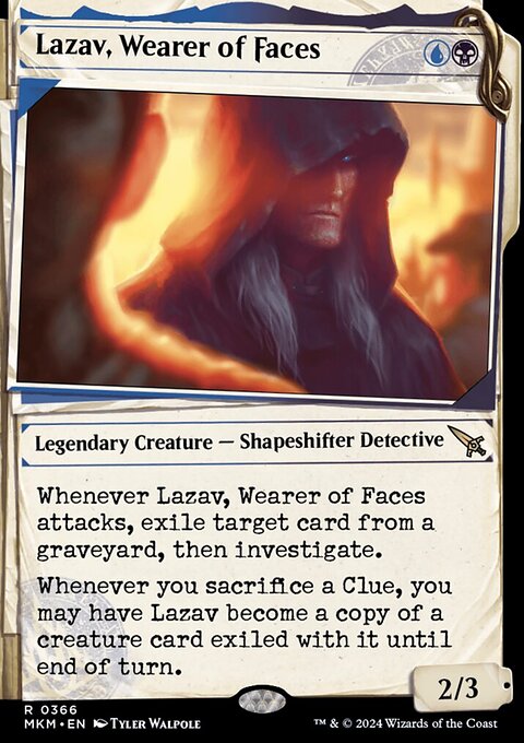 Lazav, Wearer of Faces (Showcase) (0366) [Murders at Karlov Manor]