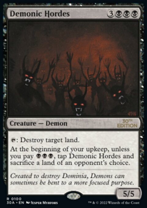 Demonic Hordes [30th Anniversary Edition]