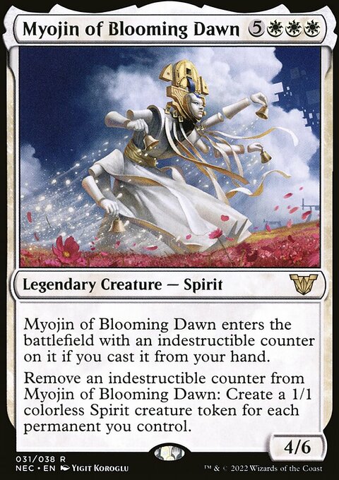 Myojin of Blooming Dawn [Kamigawa: Neon Dynasty Commander]