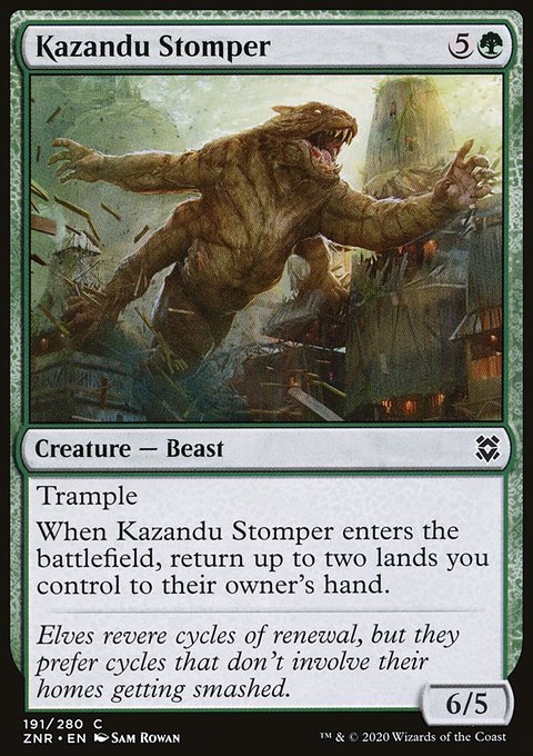 Kazandu Stomper [Zendikar Rising]