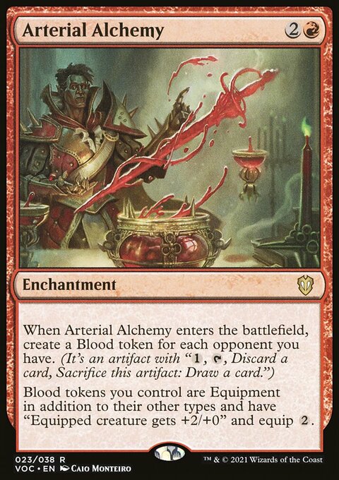 Arterial Alchemy [Innistrad: Crimson Vow Commander]
