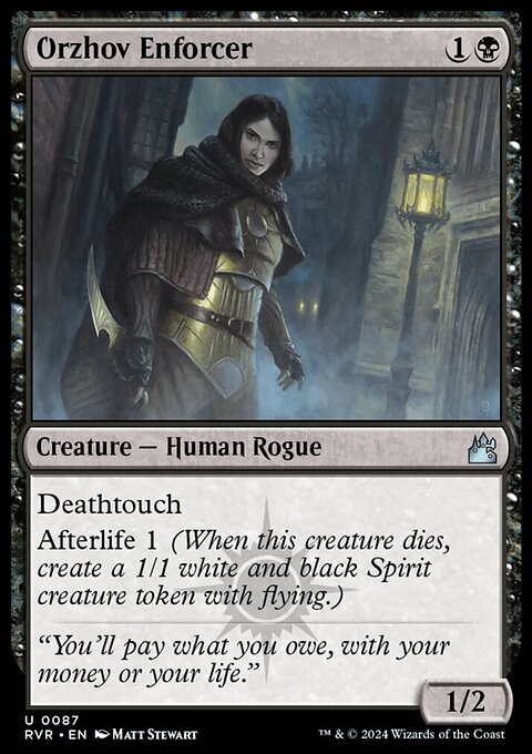Orzhov Enforcer [Ravnica Remastered]
