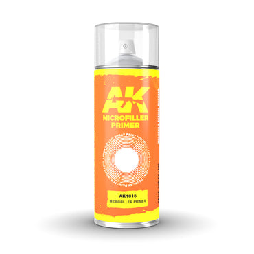 Ak Interactive - Aerosol Spray Primer  - Microfiller Primer - Spray 150ml