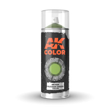 Ak Interactive - Aerosol Spray Primer  - Russian Green Color - Spray 150ml