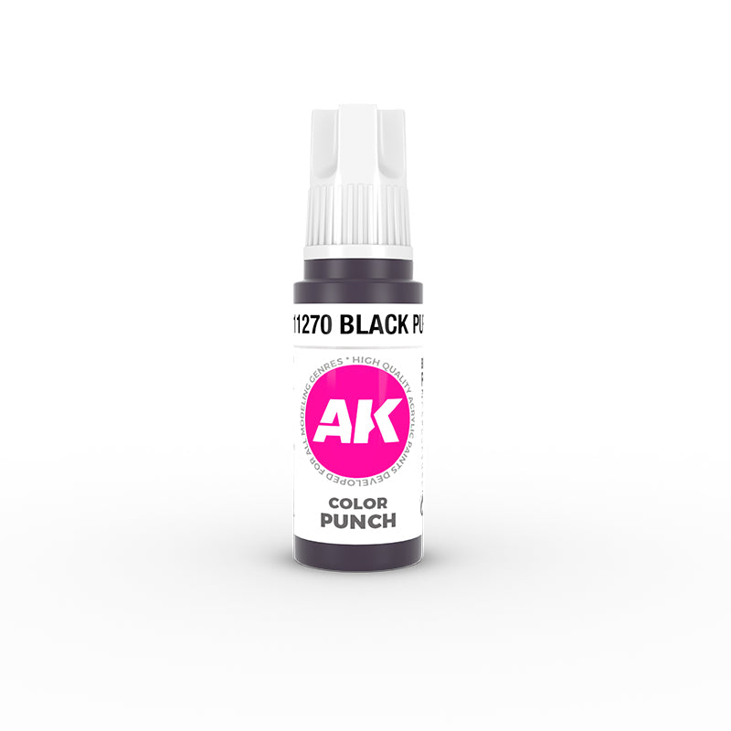AK Interactive - Colour Punch - Black Purple 17 ml