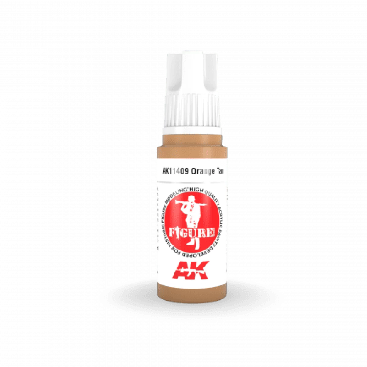 AK Interactive 3Gen Figures Acrylics - Orange Tan 17ml