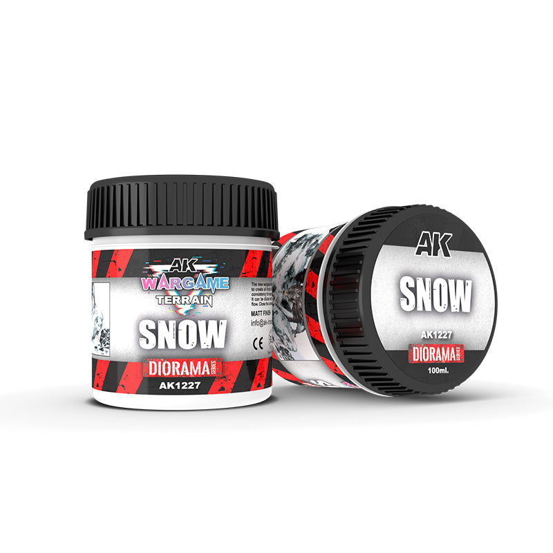 AK Interactive - Terrains  - Snow 100 ml