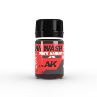 Ak Interactive - Weathering - Dark Umber Pin Wash