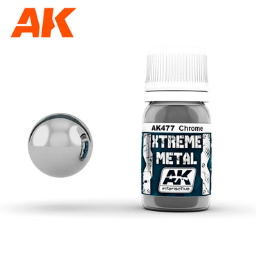 AK Interactive Metallics - Xtreme Metal Chrome 30ml