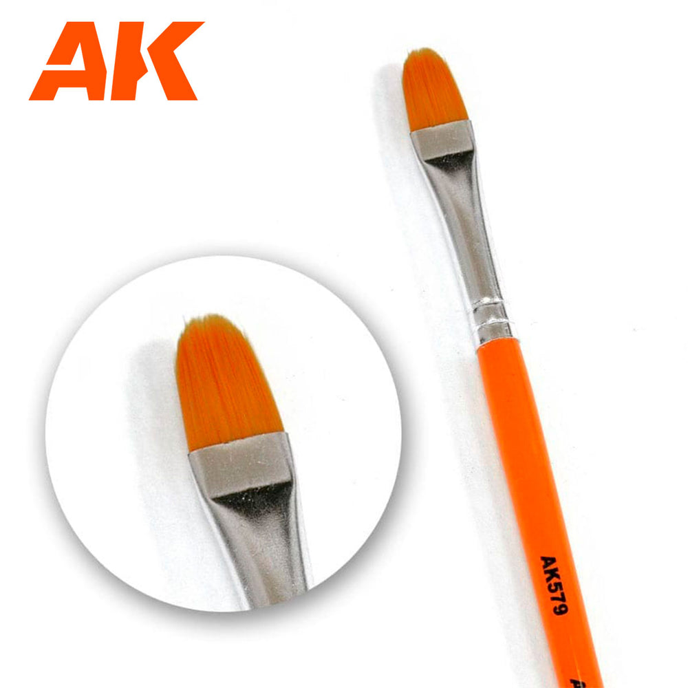 Ak Interactive - Brushes - Weathering Brush Rounded