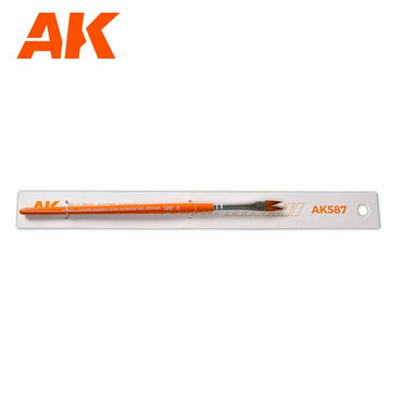 AK Interactive Brushes - Whale Tail / Ribbon Weathering Brush