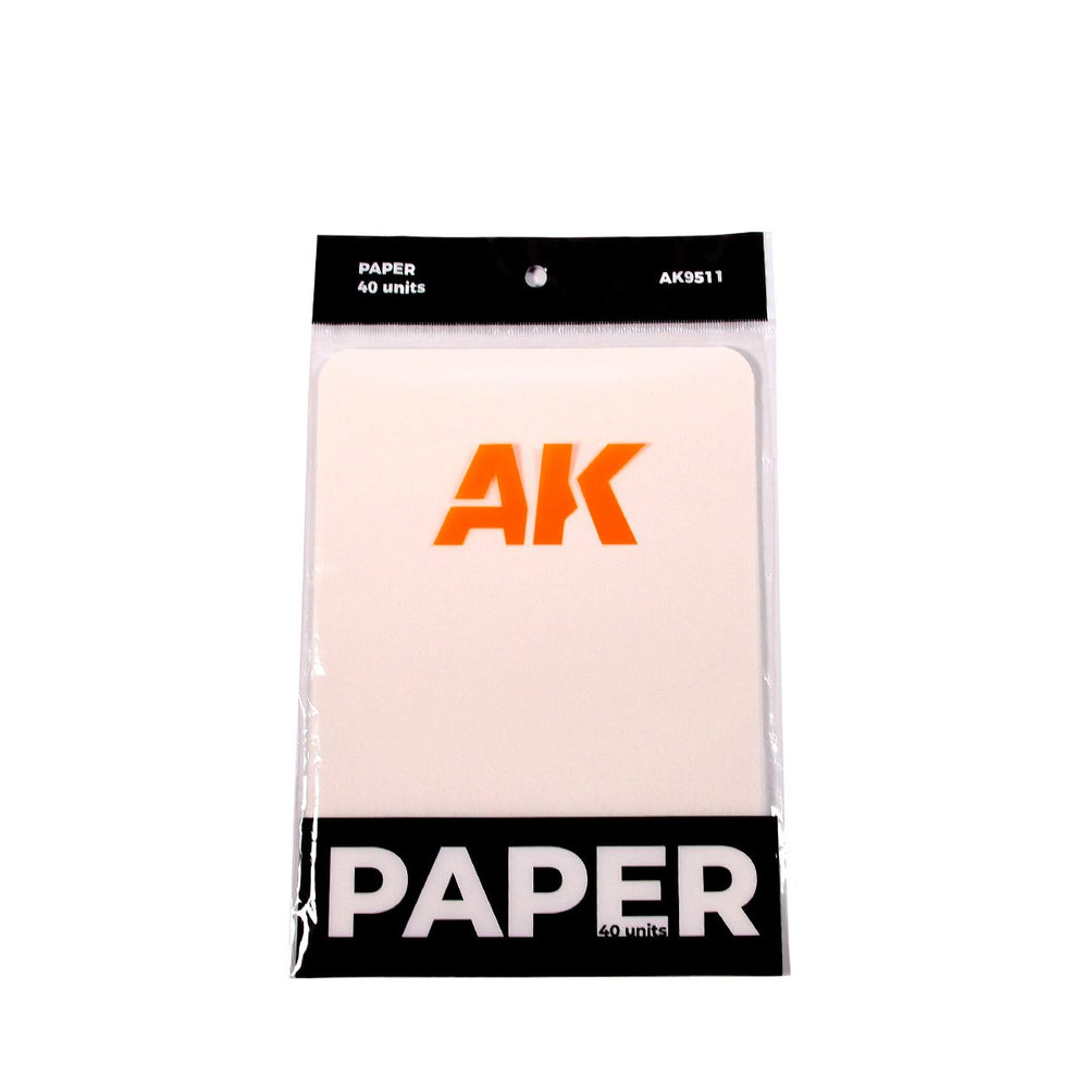 Ak Interactive - Tools - Paper 40 Units (Wet Palette Replacement)