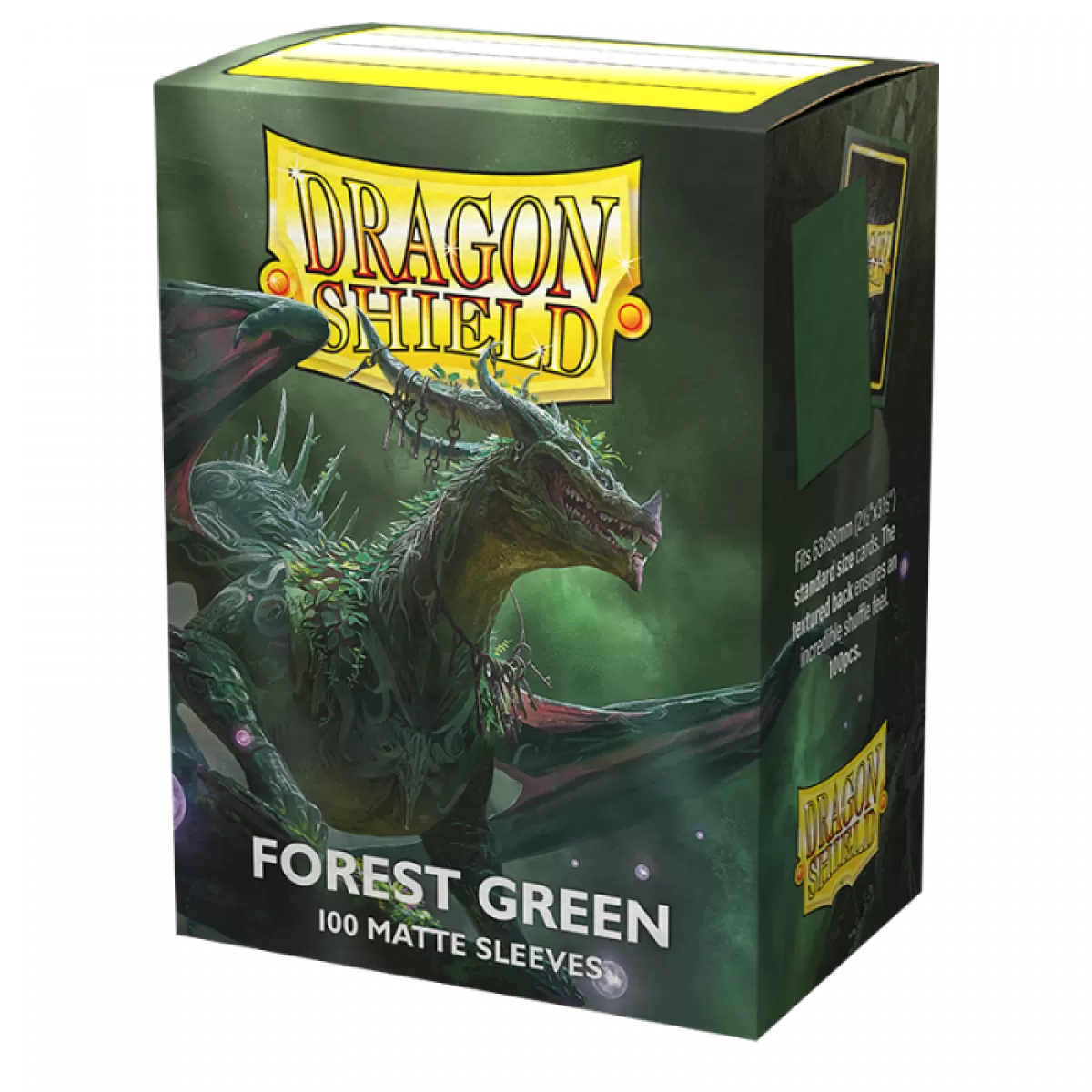Sleeves - Dragon Shield - Box 100 - Forest Green MATTE