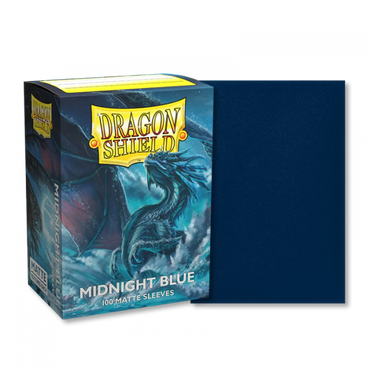 Sleeves - Dragon Shield Japanese - Box 60 - Midnight Blue Matte