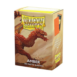 Sleeves - Dragon Shield - Box 100 - Amber