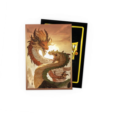 Dragon Shield: Japanese Size Sleeves – Matte Dual Art – Chinese New Year: Year of the Wood Snake