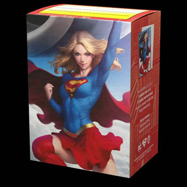 Sleeves - Dragon Shield - Box 100 - Brushed Art - Superman Series: Supergirl
