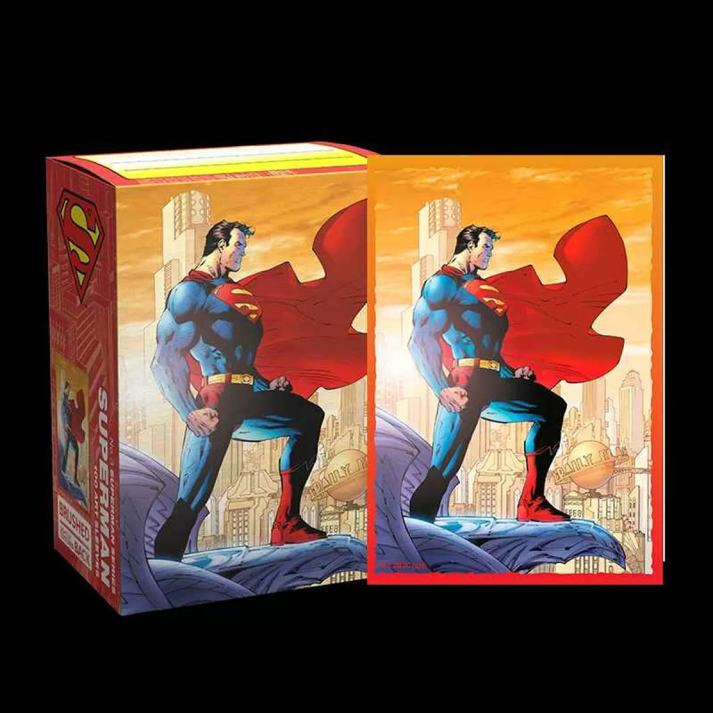 Sleeves - Dragon Shield - Box 100 - Brushed Art - Superman Series: Superman 2