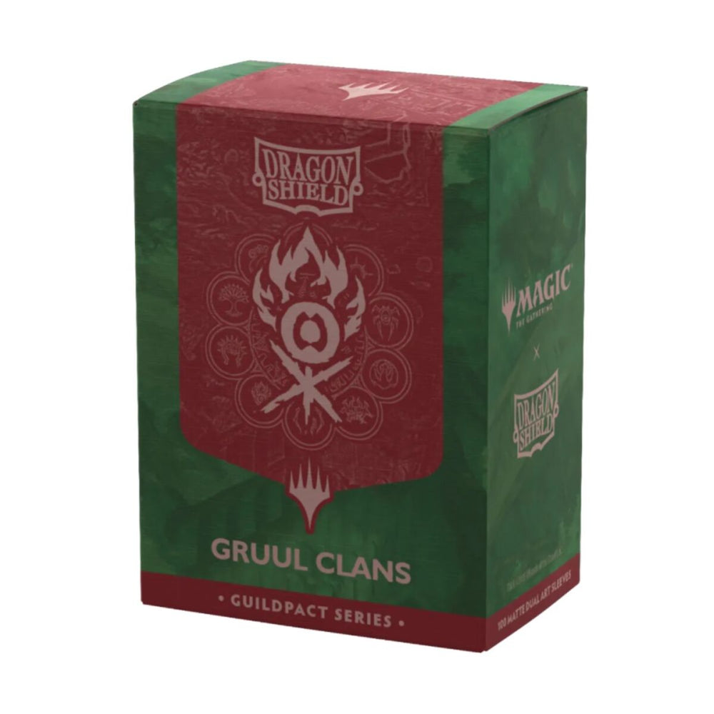 Dragon Shield: Sleeves – Matte Dual Art – MTG Guildpact Series: Gruul Clans