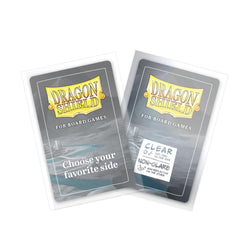 Board Game Sleeves - Dragon Shield - 100 Clear Non-Glare - American Mini