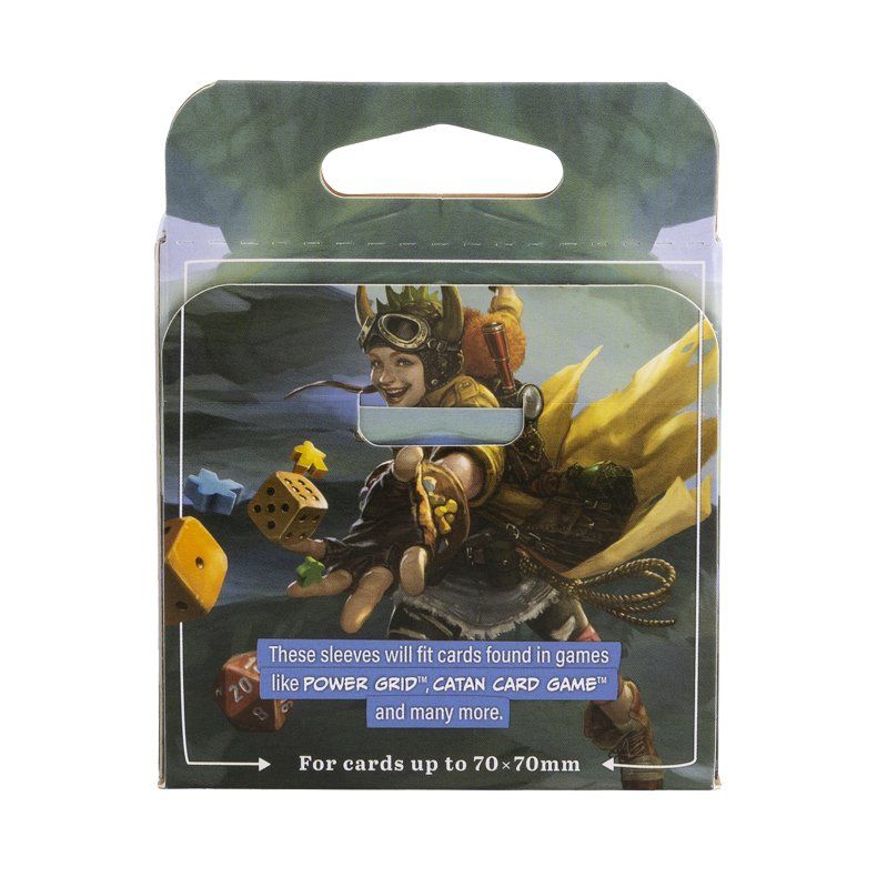 Board Game Sleeves - Dragon Shield - 100 Clear Non-Glare - Square