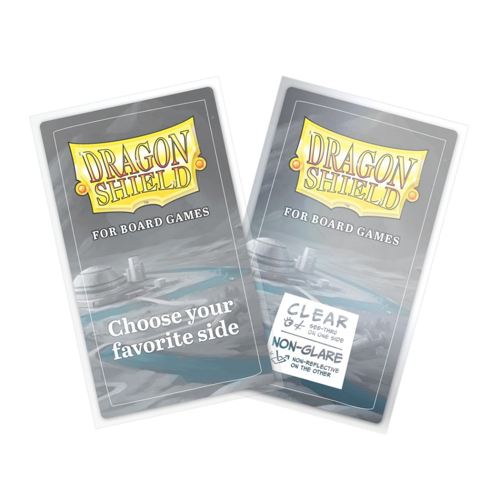 Board Game Sleeves - Dragon Shield - 100 Clear Non-Glare - Tarot