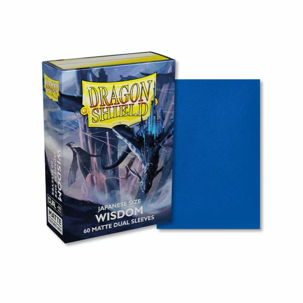 Dragon Shield: Japanese Size Sleeves – Matte Dual – Wisdom