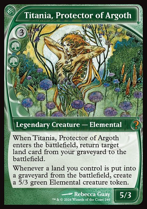 Titania, Protector of Argoth (Future Sight) [Mystery Booster 2]