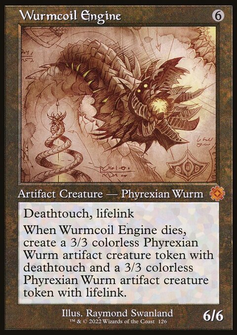 Wurmcoil Engine (Retro Schematic) [The Brothers' War Retro Artifacts]