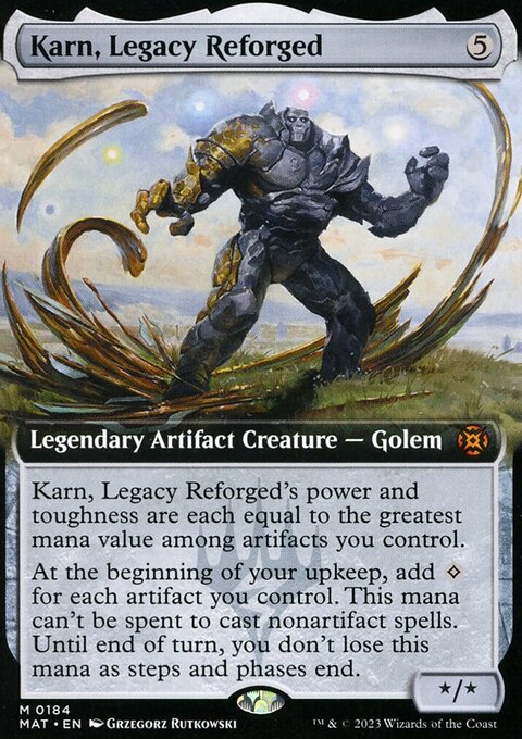 Karn, Legacy Reforged (Extended Art) [March of the Machine: The Aftermath]