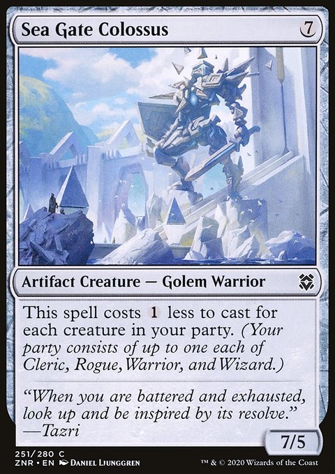 Sea Gate Colossus [Zendikar Rising]