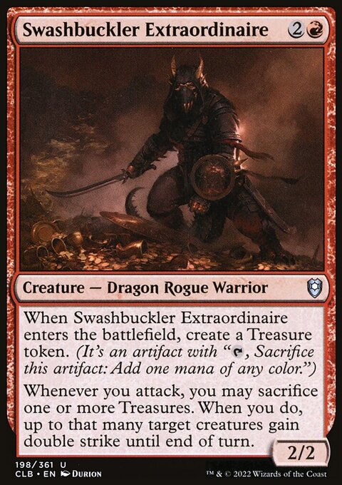 Swashbuckler Extraordinaire [Commander Legends: Battle for Baldur's Gate]