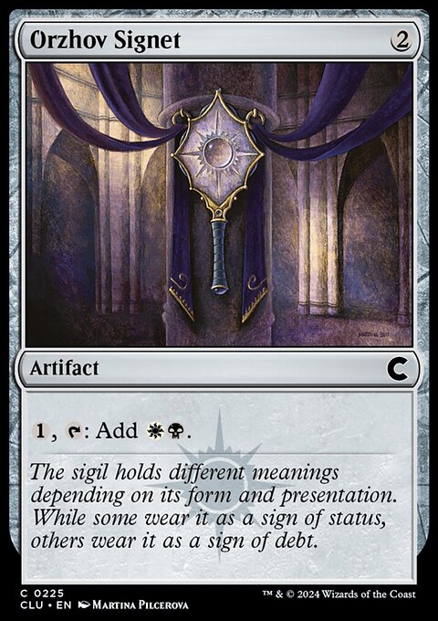 Orzhov Signet [Ravnica: Clue Edition]