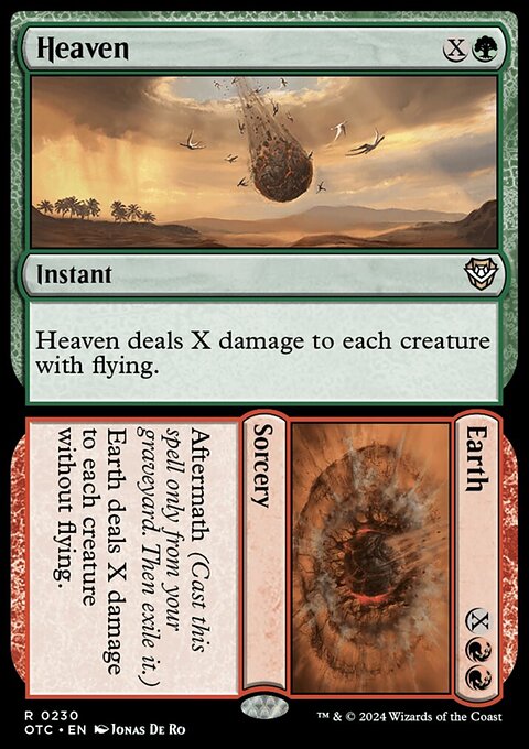 Heaven // Earth [Outlaws of Thunder Junction Commander]