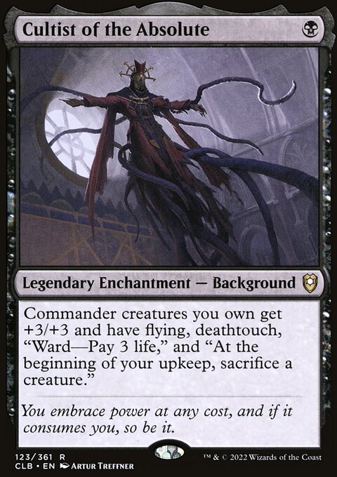 Cultist of the Absolute [Commander Legends: Battle for Baldur's Gate]
