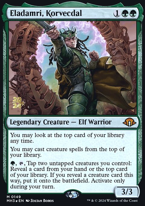 Eladamri, Korvecdal [Modern Horizons 3 Prerelease Promos]