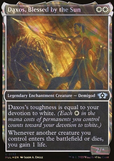 Daxos, Blessed by the Sun (Halo Foil) [Multiverse Legends]