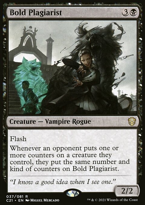 Bold Plagiarist [Commander 2021]