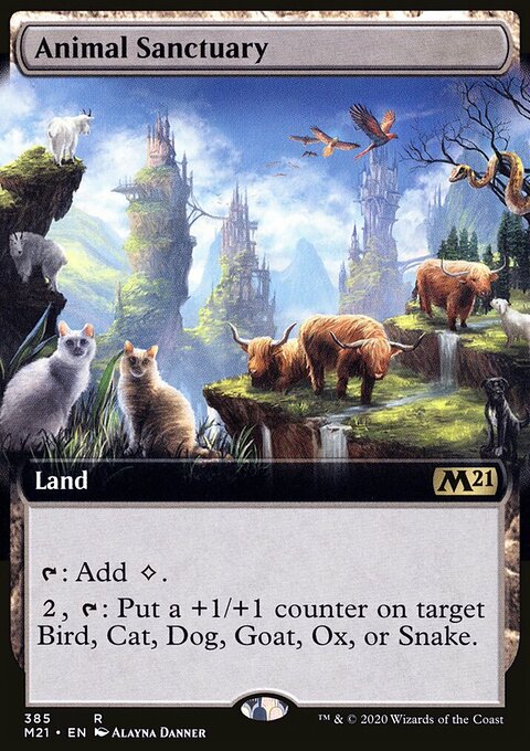 Animal Sanctuary (Extended Art) [Core Set 2021]
