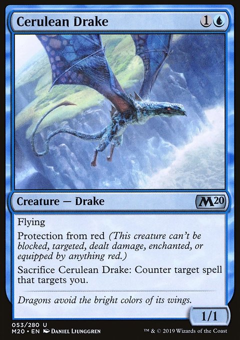 Cerulean Drake [Core Set 2020]