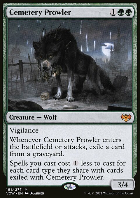 Cemetery Prowler [Innistrad: Crimson Vow]