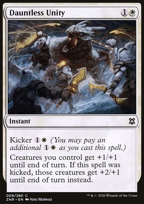 Dauntless Unity [Zendikar Rising]