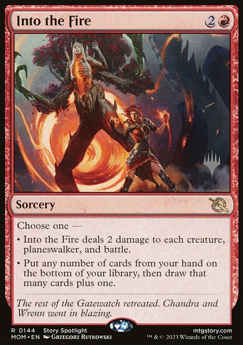 Into the Fire (Promo Pack) [March of the Machine Promos]