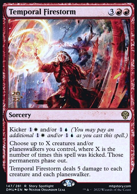 Temporal Firestorm [Dominaria United Prerelease Promos]