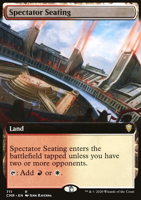 Spectator Seating (Extended Art) [Commander Legends]