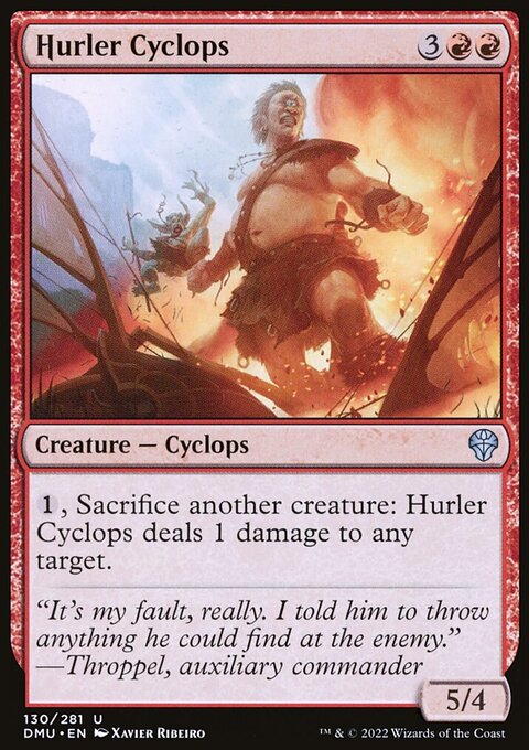 Hurler Cyclops [Dominaria United]