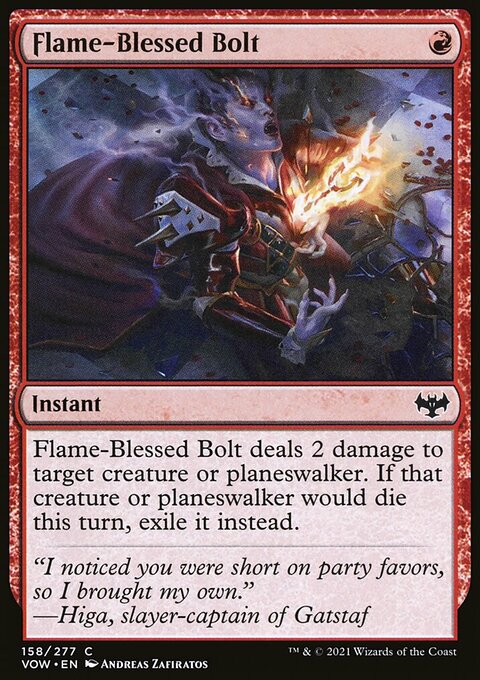 Flame-Blessed Bolt [Innistrad: Crimson Vow]