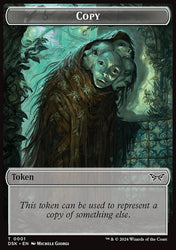 Treasure // Copy Double-Sided Token [Duskmourn: House of Horror Tokens]